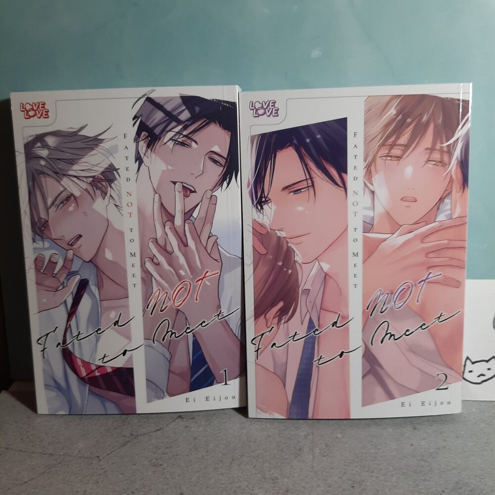 📚 Fated NOT to Meet Vol. 1-2 Official English Manga Bundle Paperback Yaoi